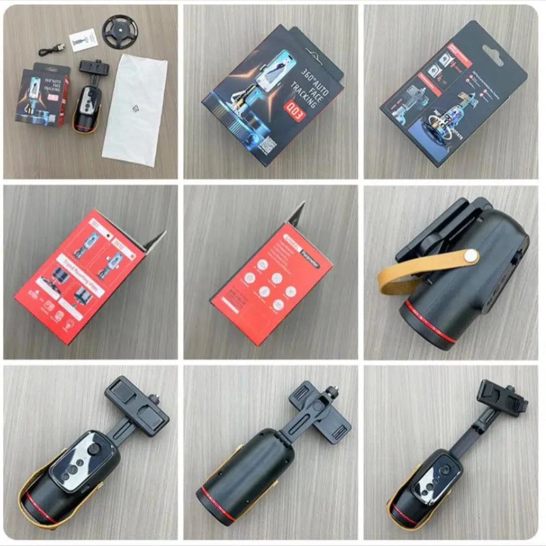 Trépied Intelligent Q03 360° à Suivi Auto : L'IA Qui Vous Garde Toujours au Centre de l'Action.