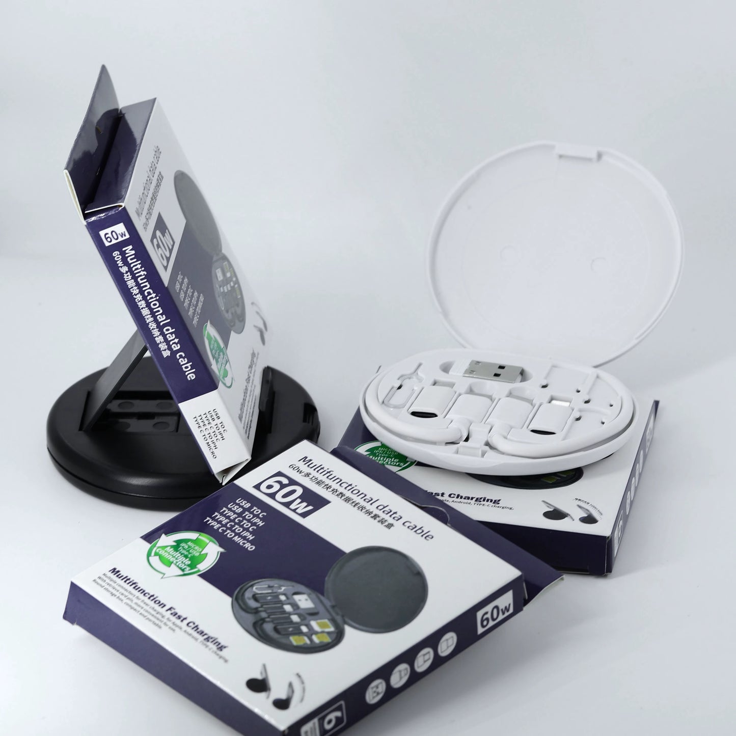 Le Kit Multifonction 6-en-1 (60W) qui va transformer votre quotidien ⚡ — fini les câbles lents, perdus ou emmêlés. Charge & transfert rapide, partout, à tout moment ✨