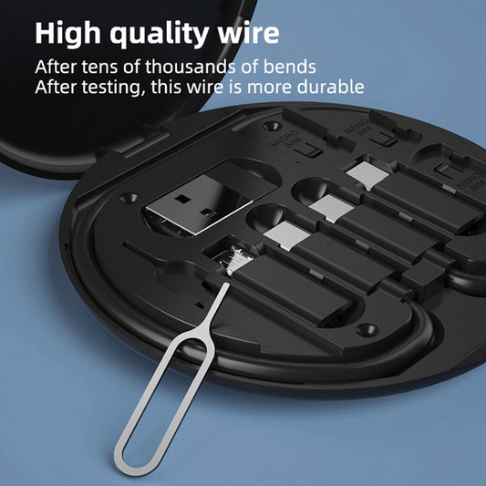 Le Kit Multifonction 6-en-1 (60W) qui va transformer votre quotidien ⚡ — fini les câbles lents, perdus ou emmêlés. Charge & transfert rapide, partout, à tout moment ✨